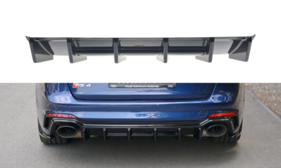 Audi RS4 B9 Avant Valance Spoiler Rear Centre 
