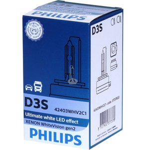 Philips D3S 42403WHV2 Whitevision GEN2 Xenon lamp 5000K