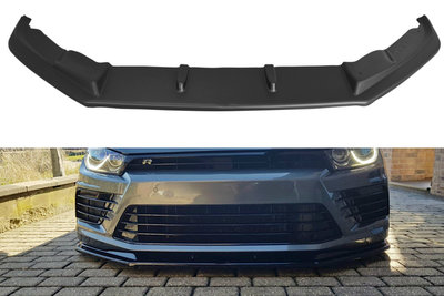 Maxton Design Voorspoiler Spoiler Splitter Versie 1 Geschikt Voor Volkswagen Scirocco R Facelift 