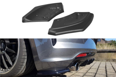 Volkswagen Scirocco R Facelift Rear Side Splitters