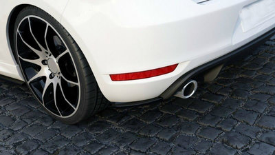 Maxton Design  Rear Side Splitters Geschikt Voor Volkswagen Golf 6 GTI Edition 35 ED 35