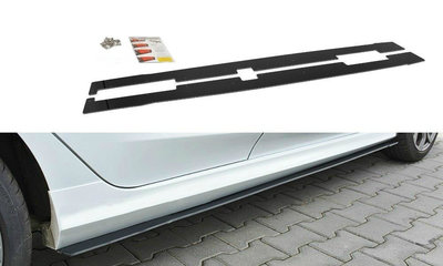 Ford Fiesta MK8 ST / ST Line Racing Side Skirt Diffuser Versie 2