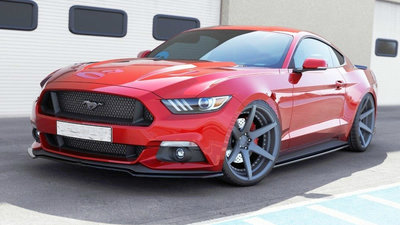 Maxton Design Ford Mustang Voorspoiler Spoiler Splitter Versie 1