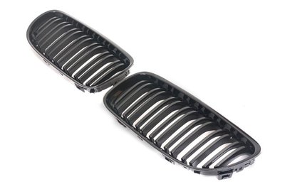 Bmw 3-serie E90 E91 LCI 14 spijl Grill Nieren Hoogglans Zwart 08 t/m 12