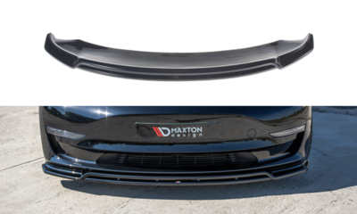 Tesla Model 3 Voorspoiler Spoiler Splitter Versie 2 Maxton Design