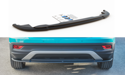 Maxton Design Rear Centre Diffuser V.1 Geschikt Voor Volkswagen T Cross Spoiler 