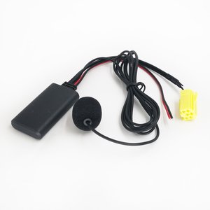 Fiat 500 Punto Evo Panda Doblo Stilo Bluetooth Carkit Bellen Muziek Streaming Adapter Kabel Aux