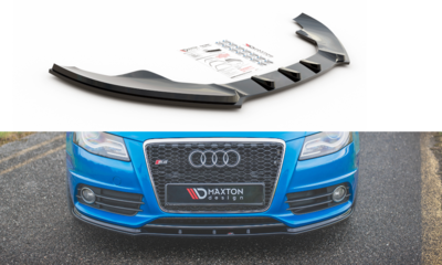 Maxton Design Audi A4 / S4 B8 S-Line Voorspoiler Spoiler Splitter 