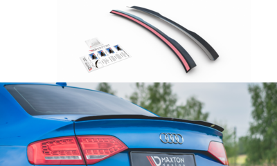 Maxton Design Audi A4 / S4 B8 S-Line Achterklep Spoiler