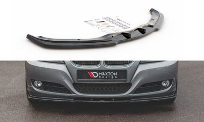 Maxton Design Bmw E90 / E91 Facelift Voorspoiler Spoiler Splitter Versie 1 