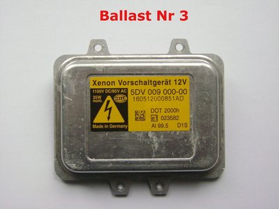 Hella ballast 5DV 009 000-00 Xenon ballast Peugeot 407 Coupe