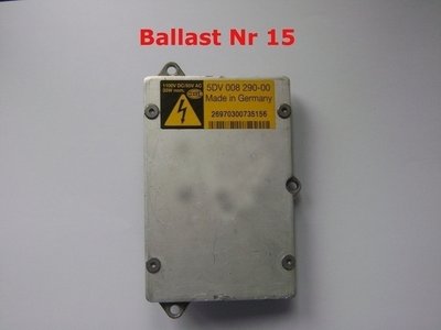 Hella ballast 5DV 008 290-00 Xenon ballast Chrysler Pacifica