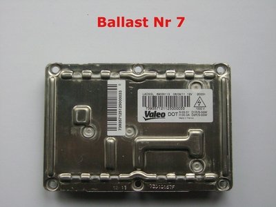Valeo LAD5GL 4-pin xenon ballast Peugeot 607