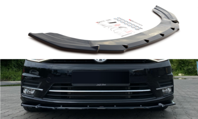 Maxton Design Voorspoiler Spoiler Splitter Versie 1 Geschikt Voor Volkswagen Caddy MK4 