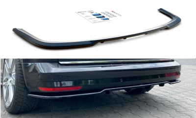 Maxton Design Volkswagen Caddy Mk4 Spoiler Rear Centre Diffuser Vertical Bar