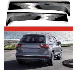 Achterraam Spoiler Wings Hoogglans Zwart Geschikt Voor Volkswagen Tiguan II 