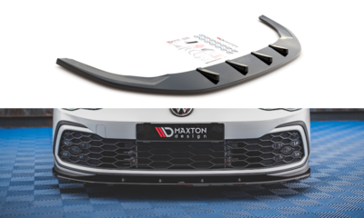 Maxton Design Voorspoiler Spoiler Splitter Versie 1 Geschikt Voor Volkswagen Golf 8 GTI / GTD / GTE 