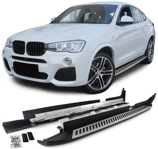 Bmw X4 F26 Side steps Sidebar Treeplank Sideskirts