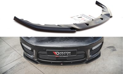 Maxton Design Porsche Panamera Turbo 970 Facelift Voorspoiler Spoiler Splitter Versie 2