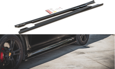 Maxton Design Porsche Panamera Turbo 970 Facelift Sideskirt Diffuser Versie 2