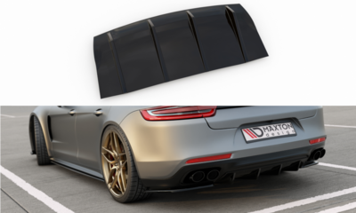 Maxton Design Porsche Panamera Turbo / Gts 971 Spoiler Rear Centre Diffuser