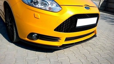 Maxton Design Ford Focus ST Mk3 Voorspoiler Spoiler Splitter Versie 1