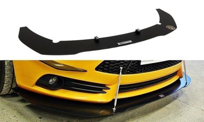 Maxton Design Ford Focus ST Mk3 Racing Splitter Voorspoiler Spoiler Versie 1