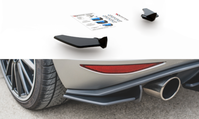 Maxton Design Geschikt Voor Volkswagen Golf 7 VII GTI Durability Rear Side Splitters Versie 1