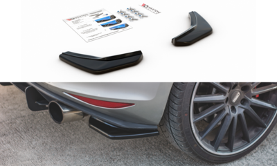 Maxton Design Geschikt Voor Volkswagen Golf 7 VII GTI Rear Side Splitters Versie 2