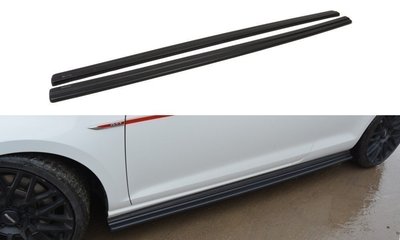 Maxton Design Geschikt Voor Volkswagen Golf 7 VII GTI Sideskirt Diffuser Versie 1