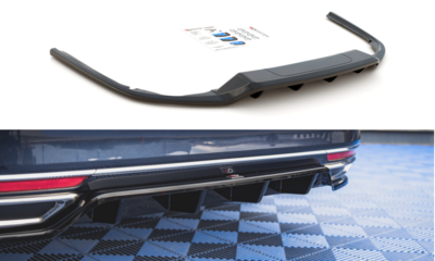 Maxton Design Volkswagen Passat B8 Spoiler Rear Centre Diffuser Vertical Bar