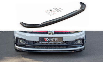 Maxton Design Spoiler Splitter Versie 1 Geschikt Voor Volkswagen Polo 6 GTI Voorspoiler 