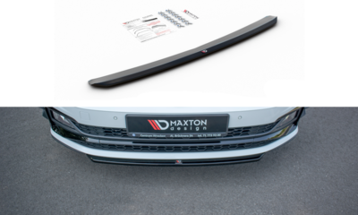 Maxton Design Volkswagen Polo 6 GTI Voorspoiler Spoiler Splitter Versie 4