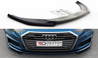 Maxton Design Audi A6 C8 S Line Voorspoiler Spoiler Splitter Versie 1