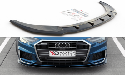 Maxton Design Audi A6 C8 S Line Voorspoiler Spoiler Splitter Versie 2