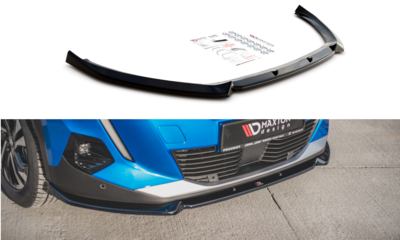 Maxton Design Peugeot 2008 MK2 Voorspoiler Spoiler Splitter Versie 1