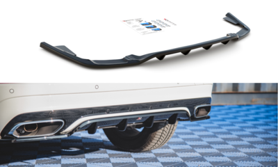 Maxton Design Volvo XC60 MK2 R Design Spoiler Rear Centre Diffuser Vertical Bar