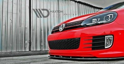 Maxton Design Voorspoiler Spoiler Splitter Versie 2 Geschikt Voor Volkswagen Golf 6 GTI ED35 Edition 35 
