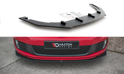 Maxton Design Volkswagen Golf 6 GTI Racing Durability V.3 Voorspoiler Spoiler Racing Splitter 