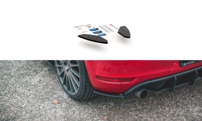 Maxton Design Racing Durability Rear Side Splitters Geschikt Voor Volkswagen Golf 6 GTI