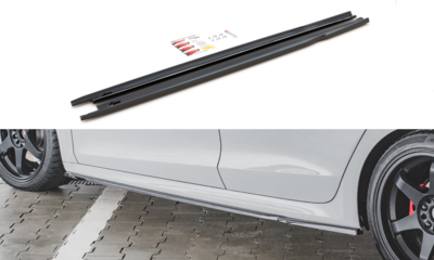 Maxton Design Skoda Octavia RS Mk4 Sideskirt Diffuser Versie 1