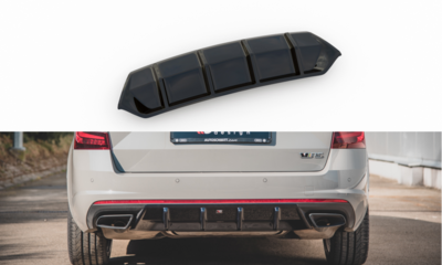 Maxton Design Skoda Octavia RS Kombi MK3 Rear Valance Spoiler