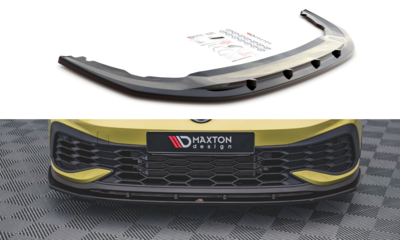 Maxton Design Voorspoiler Spoiler Splitter Versie 4 Geschikt Voor Volkswagen Golf 8 GTI Clubsport 