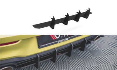 Maxton Design Racing Durability Rear Diffuser V.2 Geschikt Voor Volkswagen Golf 8 GTI Clubsport  