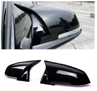Passend Voor Bmw 1 2 3 4 X1 serie F20 F21 F22 F23 F30 F31 F32 F34 F36 M3 M4 Look Hoogglans Pianolak Zwart Spiegelkappen Wing Design