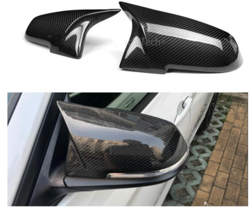 Passend Voor Bmw 1 2 3 4 X1 serie F20 F21 F22 F23 F30 F31 F32 F34 F36 M3 M4 Carbon Look Spiegelkappen Wing Design