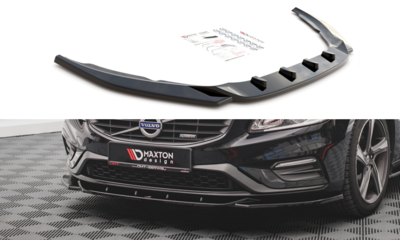 Maxton Design Volvo S60 R Design MK2 Voorspoiler Spoiler Splitter Versie 2