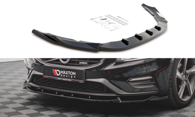 Maxton Design Volvo S60 R Design MK2 Voorspoiler Spoiler Splitter Versie 1