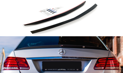 Maxton Design Mercedes E63 AMG W212 Facelift  Achterklep Spoiler Extention