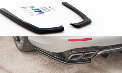 Maxton Design Mercedes E63 AMG S213 Estate  Rear Side Splitters 